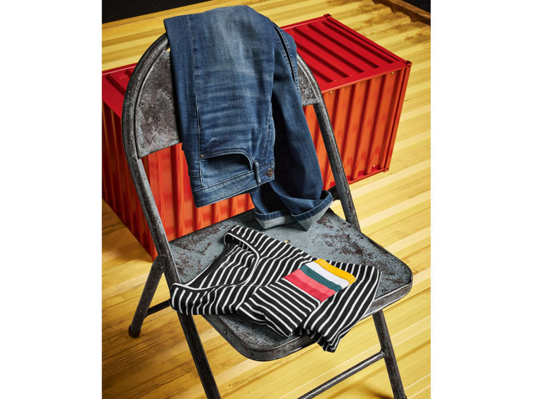Ga naar volledige schermweergave: esmara® Super skinny jeans met hoge taille van een katoenmix - afbeelding 7