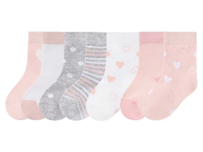 Aller en mode plein écran lupilu® Set de 7 paires de chaussettes un mélange de coton bio - Photo 16