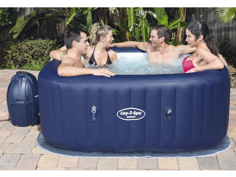 Ga naar volledige schermweergave: Bestway Oplaasbare jacuzzi voor 6 personen Lay-Z-Spa Hawaii - afbeelding 17