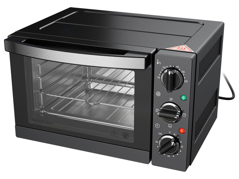 Ga naar volledige schermweergave: Silvercrest Kitchen Tools Mini-oven, 1200 W, inhoud 15 L - afbeelding 1
