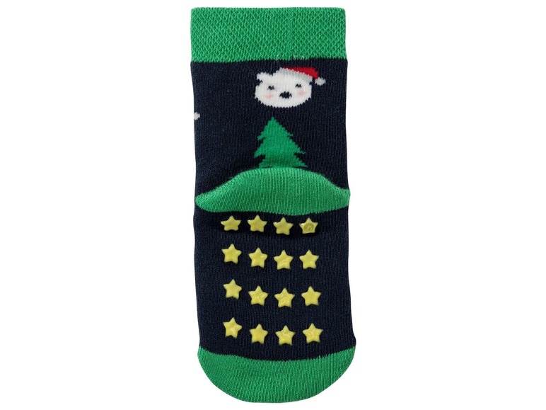Aller en mode plein écran lupilu® 2 paires de chaussettes de Noël pour garçons - Photo 4