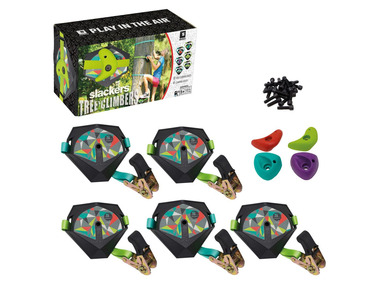 Kit d’escalade complet avec prises et cordes Slackers