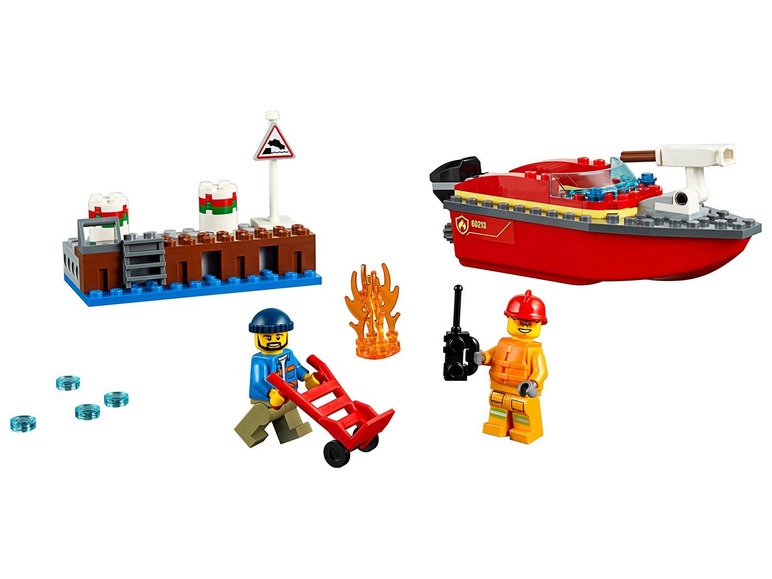 Ga naar volledige schermweergave: LEGO® City Brand aan de kade (60213) - afbeelding 4