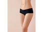 Culotte en coton noir avec dentelle.