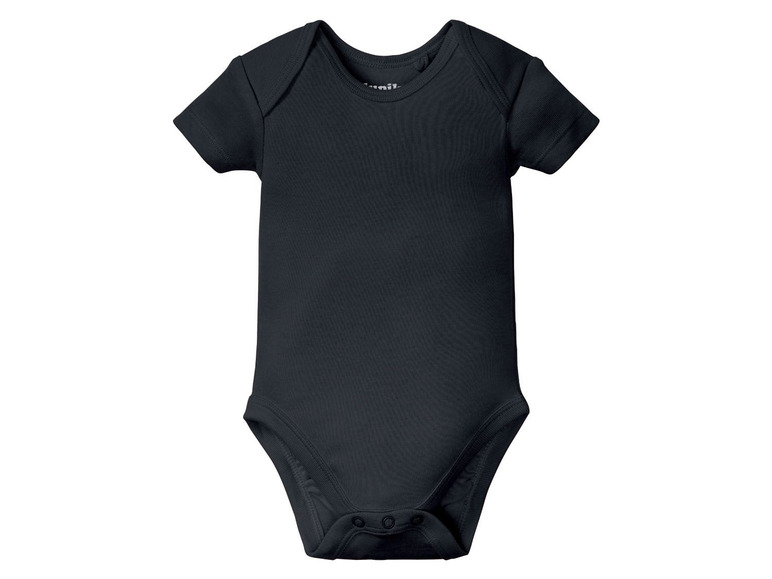 Aller en mode plein écran lupilu® Set de 2 bodies bébé en pur coton avec manches courtes - Photo 17