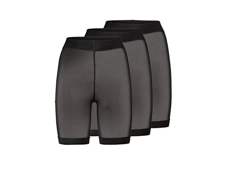 Ga naar volledige schermweergave: ESMARA® Set van 3 korte panty's met platte naden - afbeelding 2