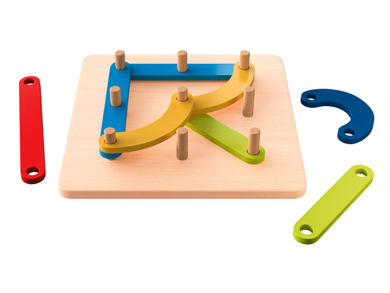 Aller en mode plein écran Playtive Puzzle ou géoplan en bois - Photo 12