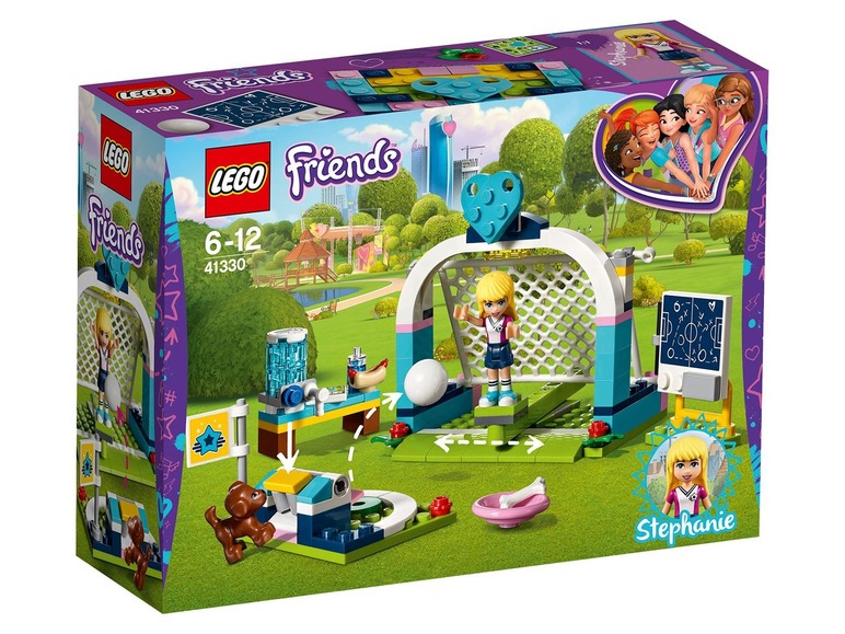 Ga naar volledige schermweergave: LEGO® Friends Stephanie's voetbaltraining (41330) - afbeelding 1