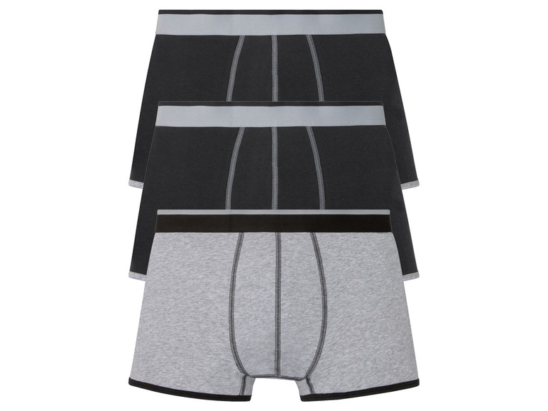 Ga naar volledige schermweergave: LIVERGY® Set van 3 boxershorts van een katoenmix - afbeelding 9