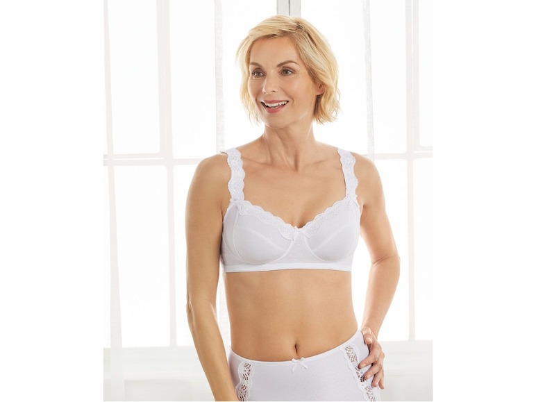 Ga naar volledige schermweergave: ESMARA® Lingerie Beugelloze beha met kant - afbeelding 3