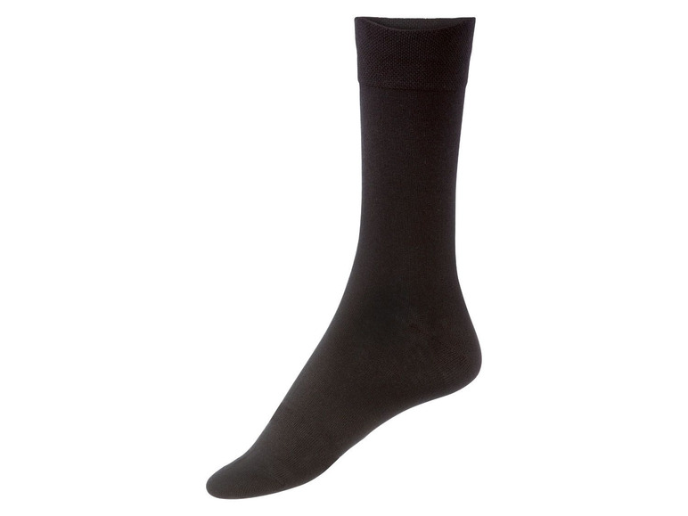 Aller en mode plein écran LIVERGY® Set de 5 paires de chaussettes pour hommes en un mélange de coton bio - Photo 3