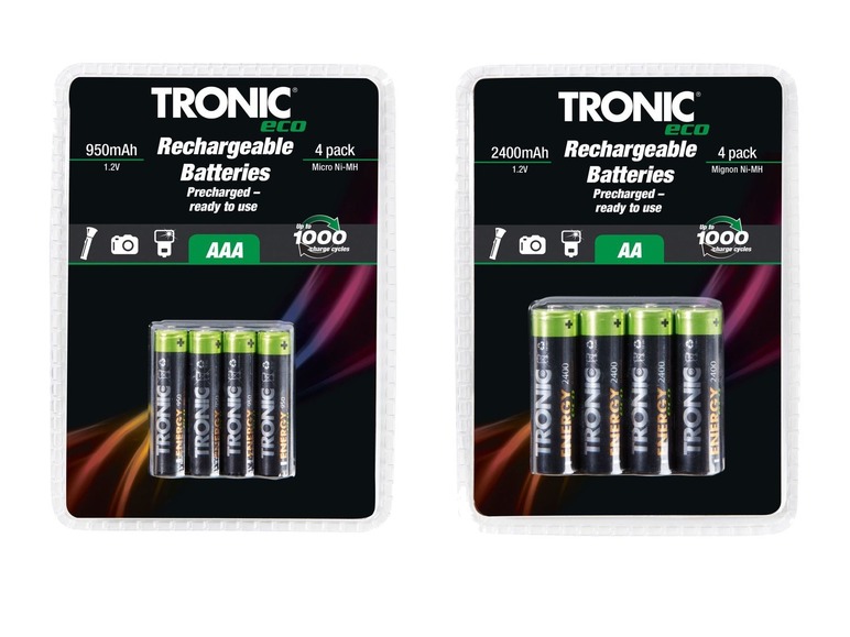 Ga naar volledige schermweergave: TRONIC Herlaadbare batterijen - afbeelding 1