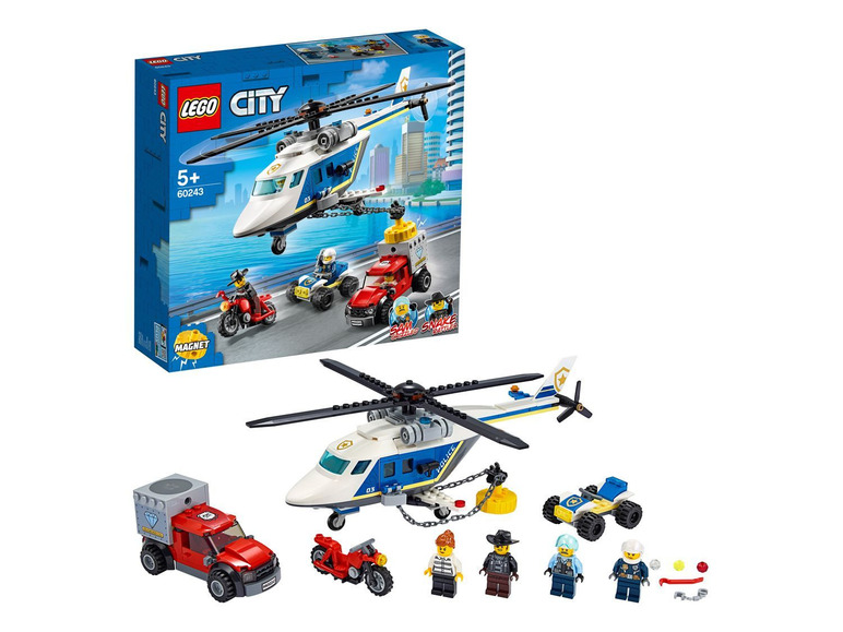 Ga naar volledige schermweergave: LEGO® City Politiehelikopter (60243) - afbeelding 9