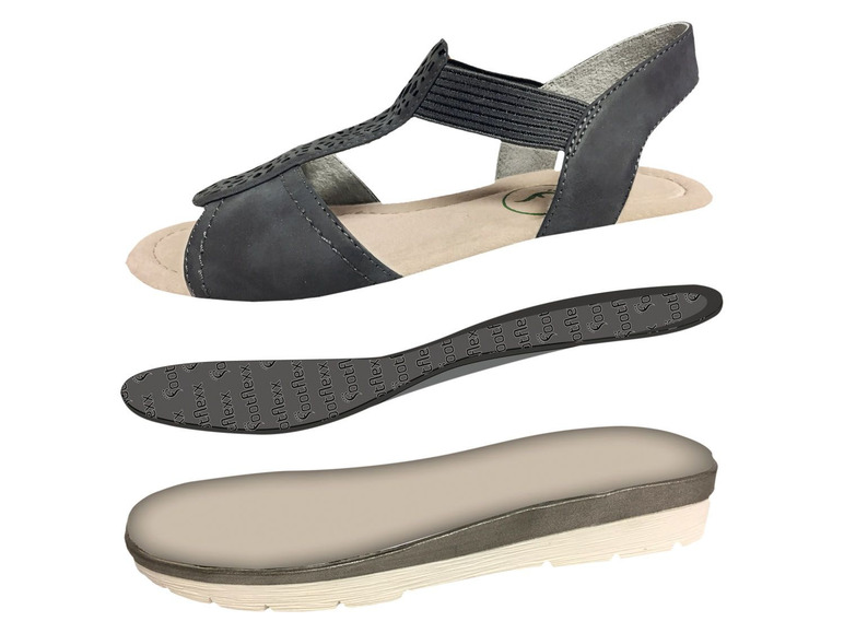 Ga naar volledige schermweergave: esmara® Comfortsandalen met Footflexx-zool en G-wijdte - afbeelding 10