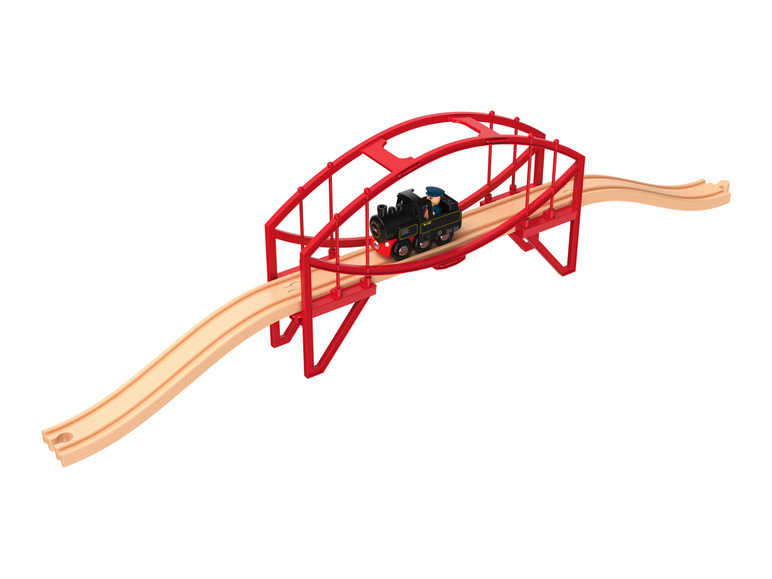 Aller en mode plein écran Playtive Set d’extension pour chemin de fer en bois - Photo 6