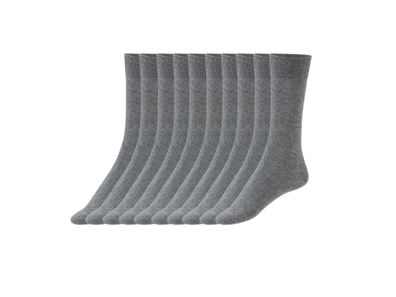Ga naar volledige schermweergave: LIVERGY® Sokken voor heren, 10 paar, biokatoen, polyamide en elastaan - afbeelding 2