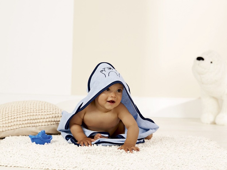 Aller en mode plein écran lupilu® Cape de bain pour bébé - Photo 9