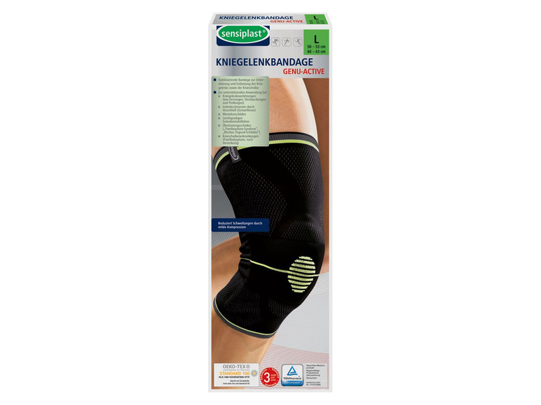 Aller en mode plein écran sensiplast® Bandage pour genou - Photo 1