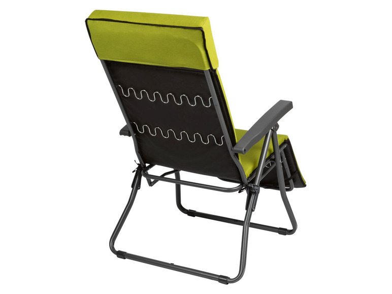 Aller en mode plein écran florabest Chaise relax avec coussin, pliante - Photo 3