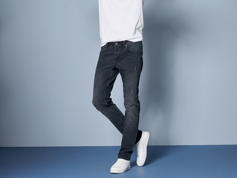 Aller en mode plein écran LIVERGY® Pantalon en jean pour hommes - Photo 3