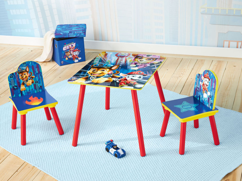 Aller en mode plein écran Table pour enfants avec 2 chaises La Pat' Patrouille - Photo 6