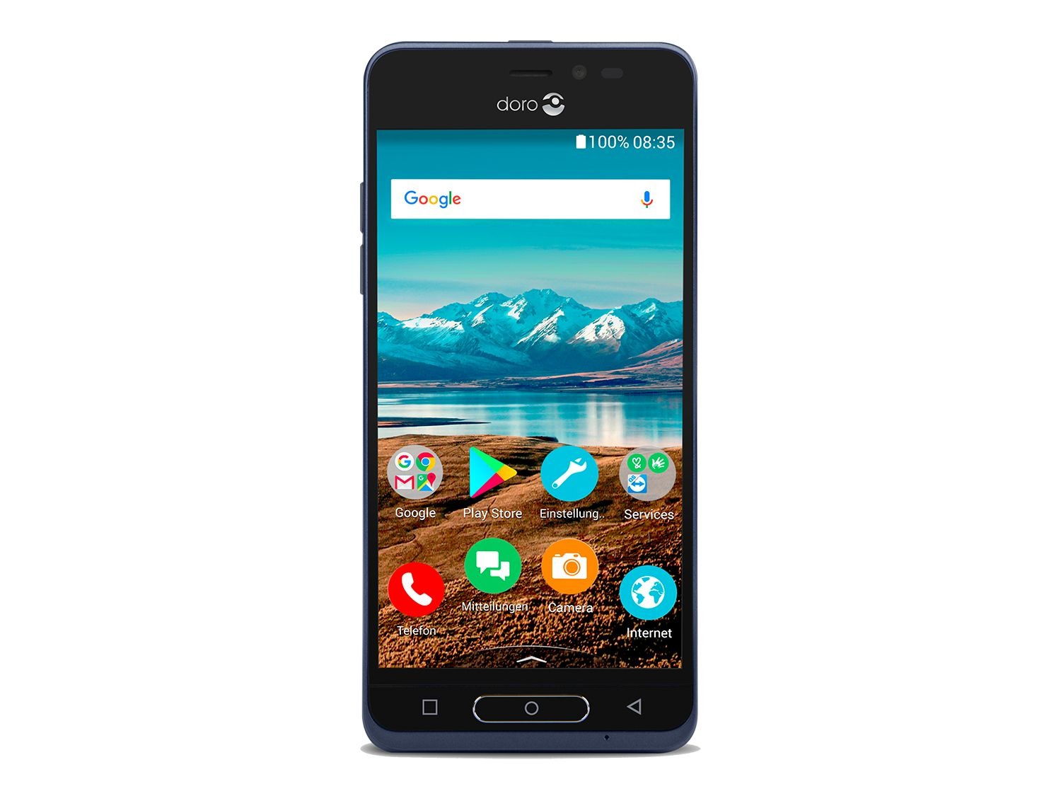Blue смартфоны. Смартфон Doro 8035. Doro 8050. Сони доро. Samsung 8035.