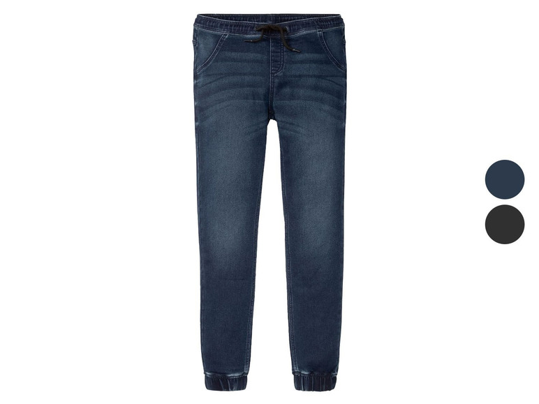 Ga naar volledige schermweergave: pepperts!® Smalle sweatjeans met elastische taille van een katoenmix - afbeelding 1