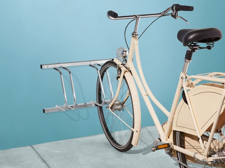 Aller en mode plein écran CRIVIT Râtelier à vélo, pour 2 vélos, structure en acier, extensible - Photo 2