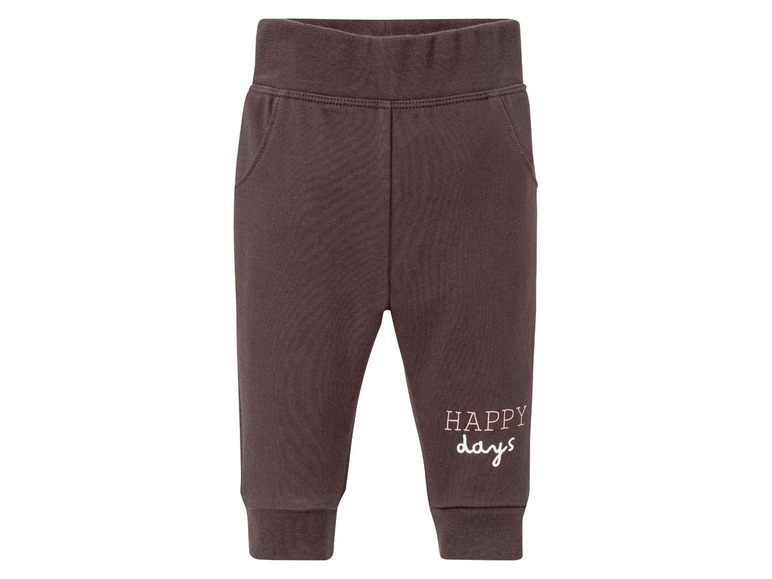 Aller en mode plein écran lupilu® Pantalon de jogging bébé, set de 2, 50/56 - 86/92 - Photo 4