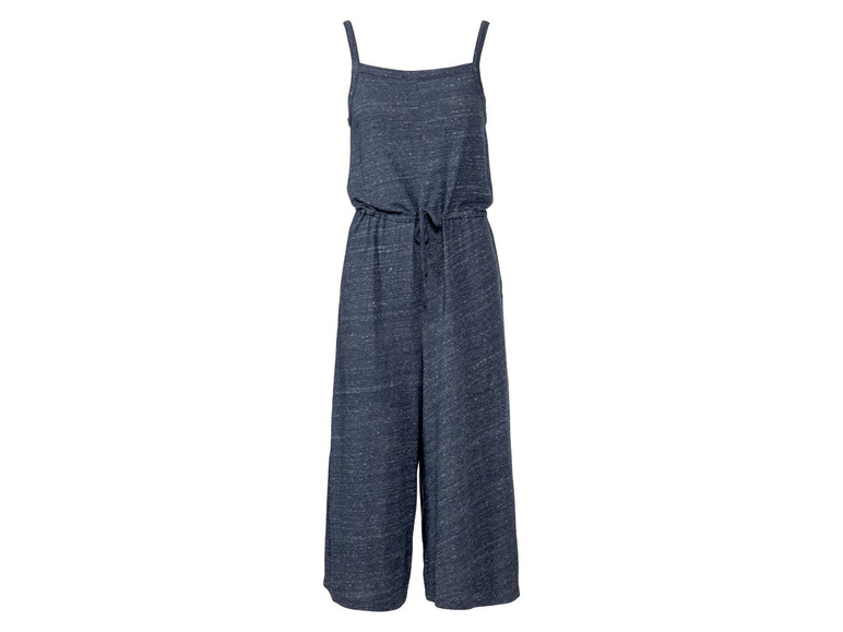 Ga naar volledige schermweergave: esmara® Jumpsuit voor dames, linnen look, katoen en polyester - afbeelding 1