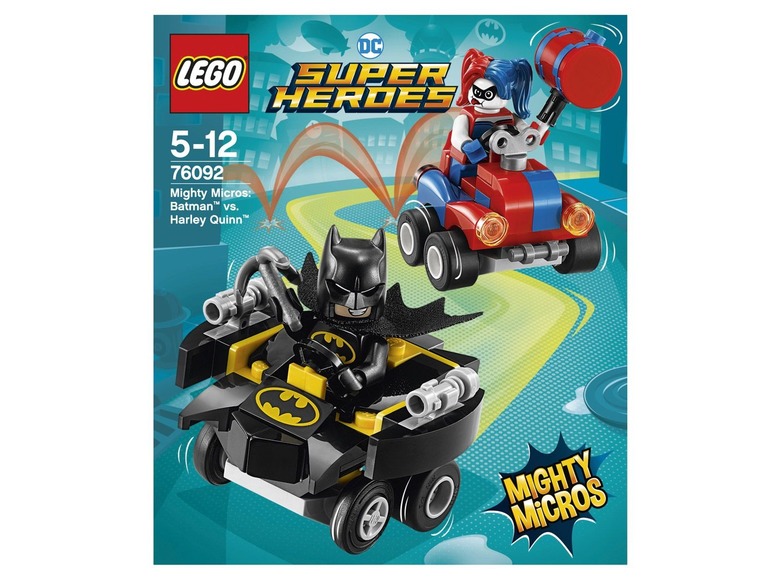 Ga naar volledige schermweergave: LEGO® DC Universe Super Heroes Mighty Micros: Batman™ vs. Harley Quinn™ (76092) - afbeelding 2