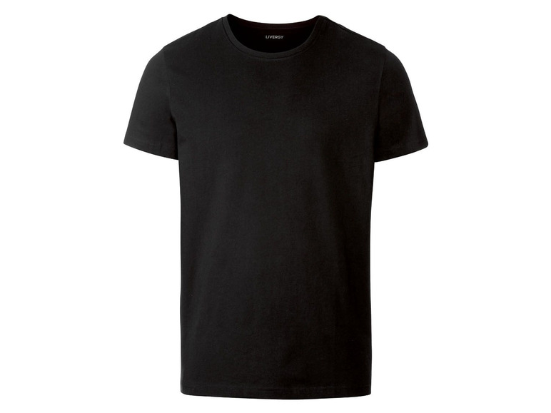 Ga naar volledige schermweergave: LIVERGY® Set van 3 katoenen T-shirts met ronde hals - afbeelding 3
