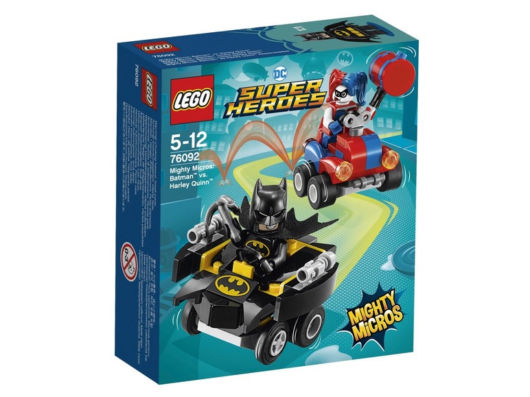 Aller en mode plein écran LEGO® DC Universe Super Heroes Mighty Micros : Batman™ contre Harley Quinn™ (76092) - Photo 1
