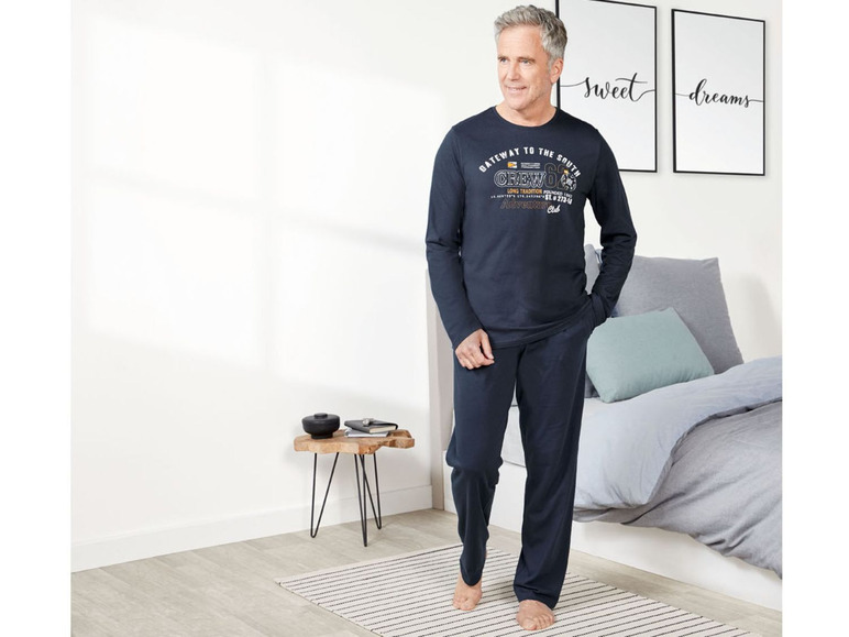 Ga naar volledige schermweergave: LIVERGY® Pyjama voor heren, M - XL - afbeelding 11