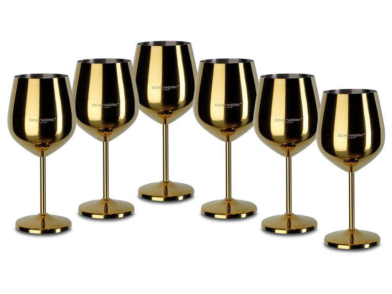 Aller en mode plein écran ECHTWERK Set de verres à vin en acier inoxydable, set de 2 - Photo 16