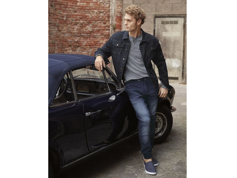 Ga naar volledige schermweergave: LIVERGY® Joggingjeans voor heren - afbeelding 4