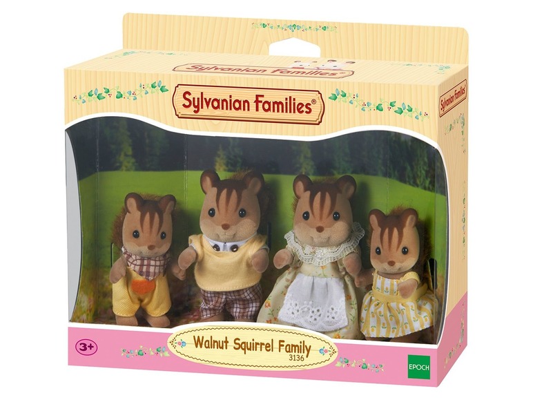 Aller en mode plein écran Sylvanian Families La famillle écureuil roux (4172) - Photo 1