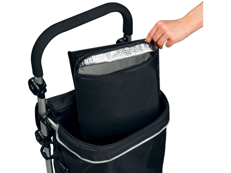 Ga naar volledige schermweergave: TOPMOVE® Boodschappentrolley, opvouwbaar, inhoud 40 L - afbeelding 15