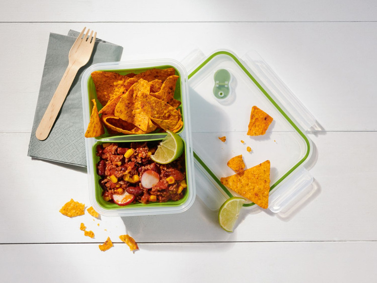 Ga naar volledige schermweergave: ERNESTO® Lunchbox, siliconen afdichting, kliksluiting - afbeelding 3