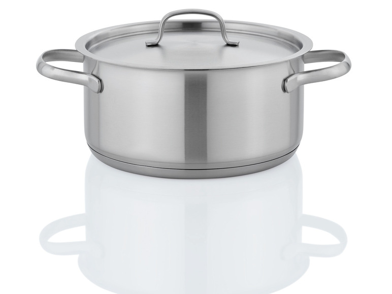 Ga naar volledige schermweergave: ERNESTO® Kookpottenset Ø 16 / 20 / 24 cm, 5-delig, roestvrij staal - afbeelding 7
