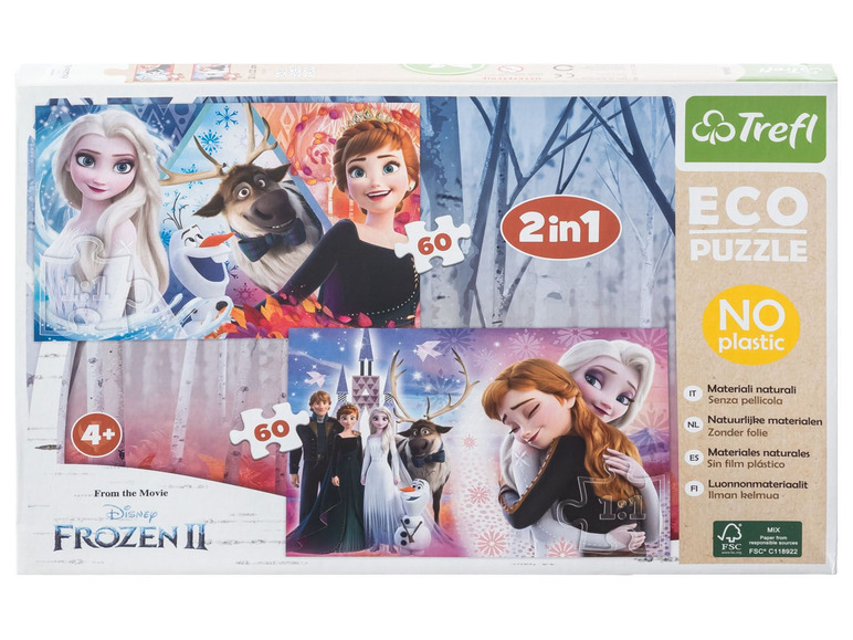 Aller en mode plein écran Trefl Puzzle 2 en 1, 2x 60 pièces - Photo 2