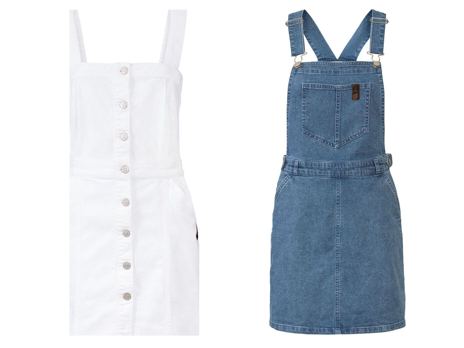 Salopette jupe en jean