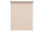 Store enrouleur beige avec chaîne.
