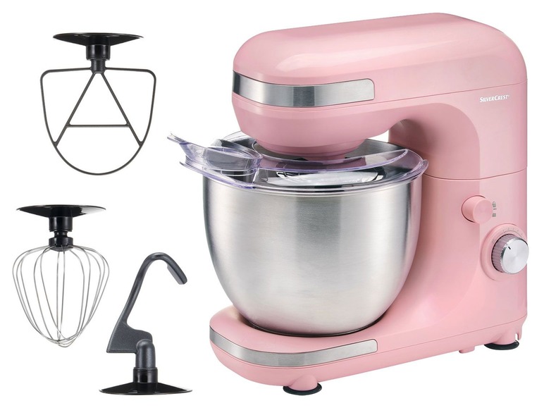 Ga naar volledige schermweergave: SILVERCREST Keukenrobot (roze) - afbeelding 1