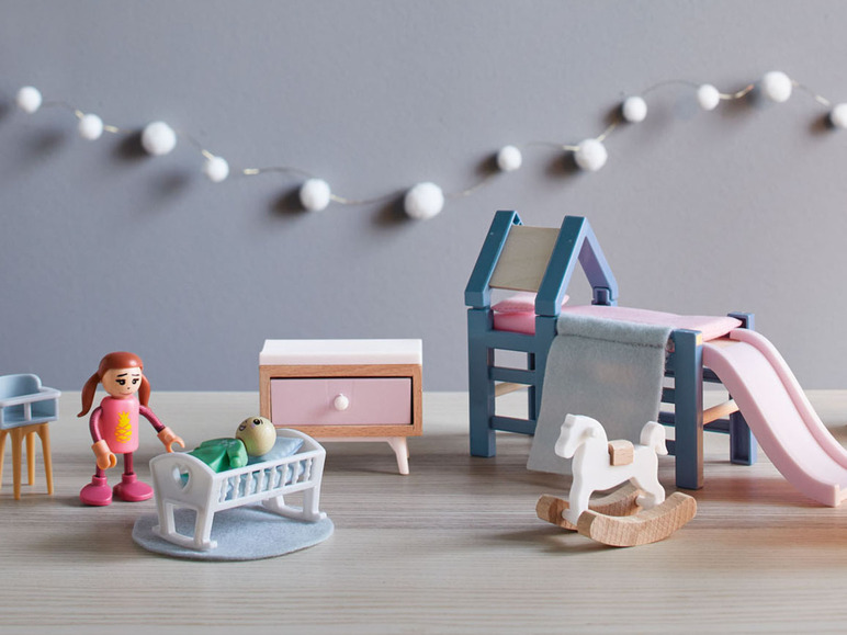 Aller en mode plein écran Playtive Set de meubles en bois ou set de poupées - Photo 8