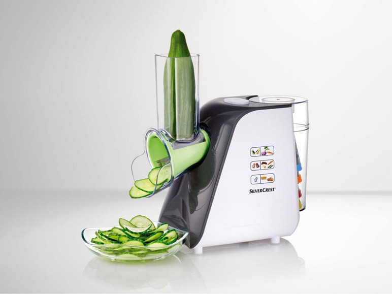 Aller en mode plein écran SILVERCREST® Râpe à légumes électrique, 150 W, 5 accessoires - Photo 17