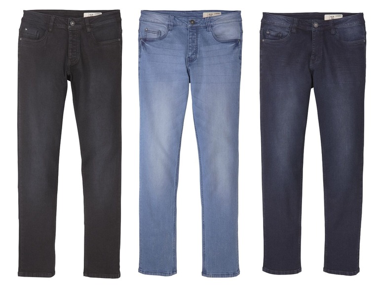 Aller en mode plein écran LIVERGY® Pantalon en jean pour hommes - Photo 1