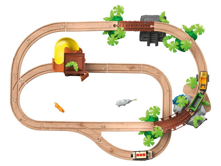 Ga naar volledige schermweergave: Playtive Houten spoorweg - afbeelding 9