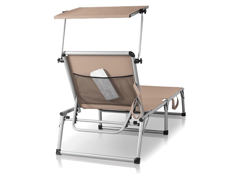 Aller en mode plein écran florabest Chaise longue en aluminium - Photo 3