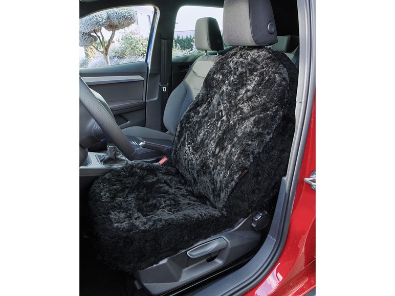 Aller en mode plein écran ULTIMATE SPEED® Housse en peau d’agneau pour siège auto - Photo 4